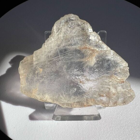Small Natural Raw Selenite Piece - Picture 11 of 12